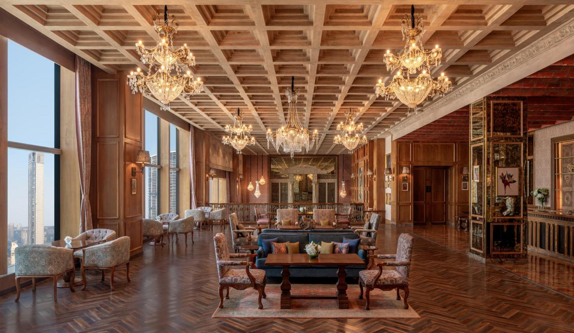 Hotel The St. Regis Mumbai Exterior foto The Club Lounge at the 36th floor