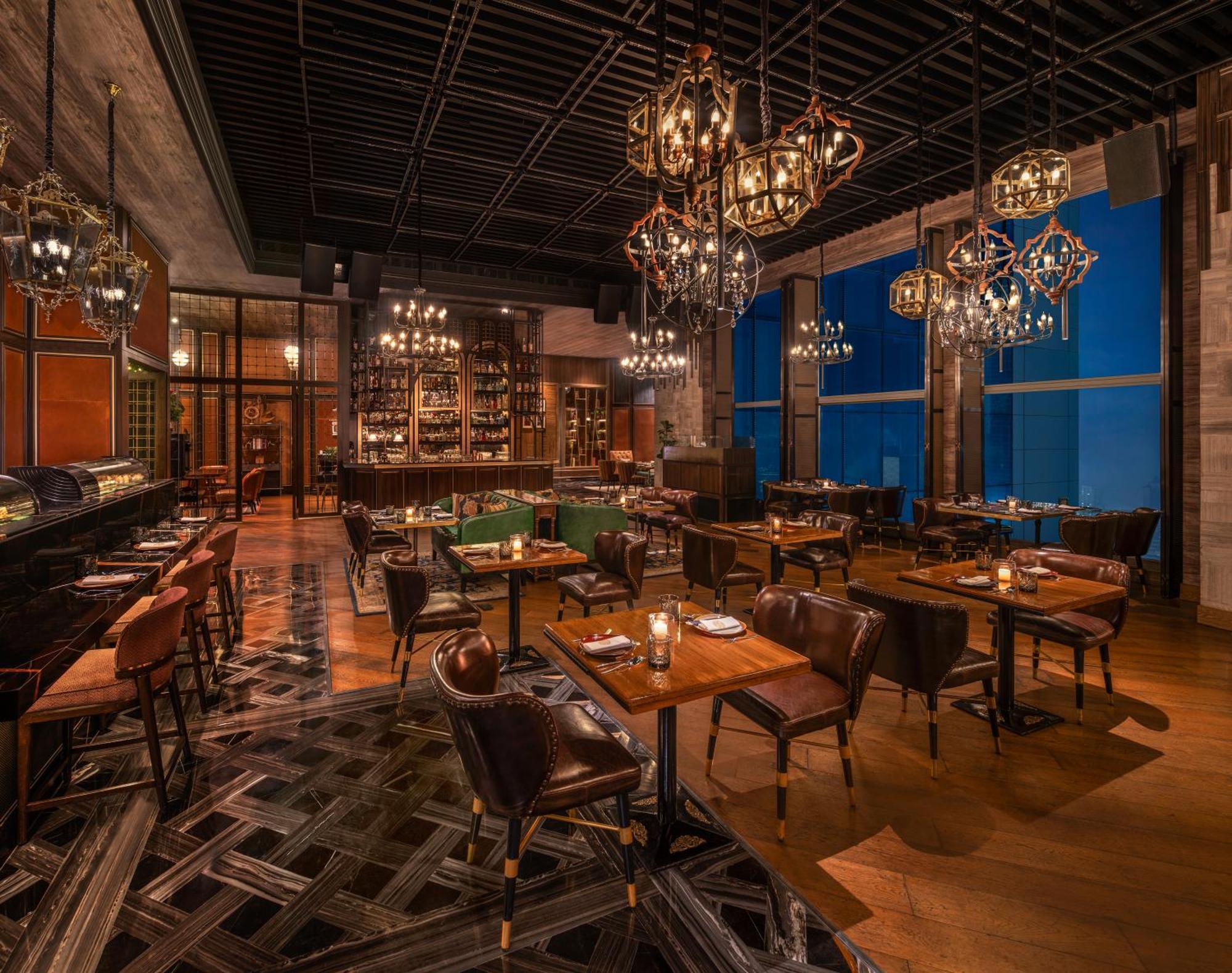 Hotel The St. Regis Mumbai Exterior foto The interior of the restaurant
